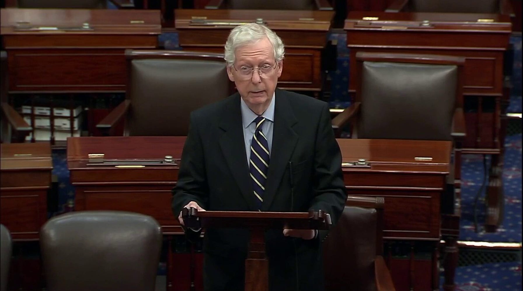 McConnell Lambasts Biden Judicial Nominee, Accuses Her of 'Wilting' Under GOP Scrutiny